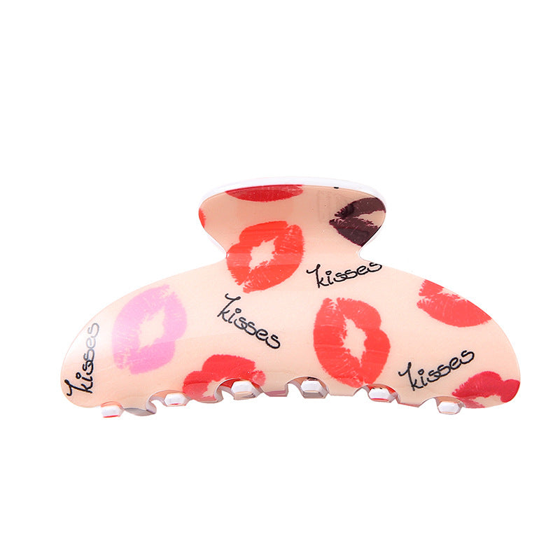 Wholesale Valentine's Day Acrylic Hair Clips